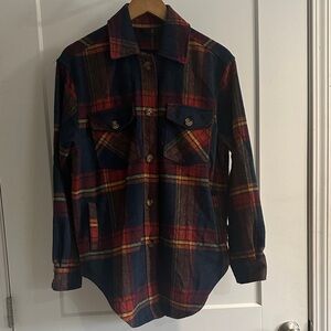 Buffalo David Bitton Men's Multicolor Plaid Shirt Jacket